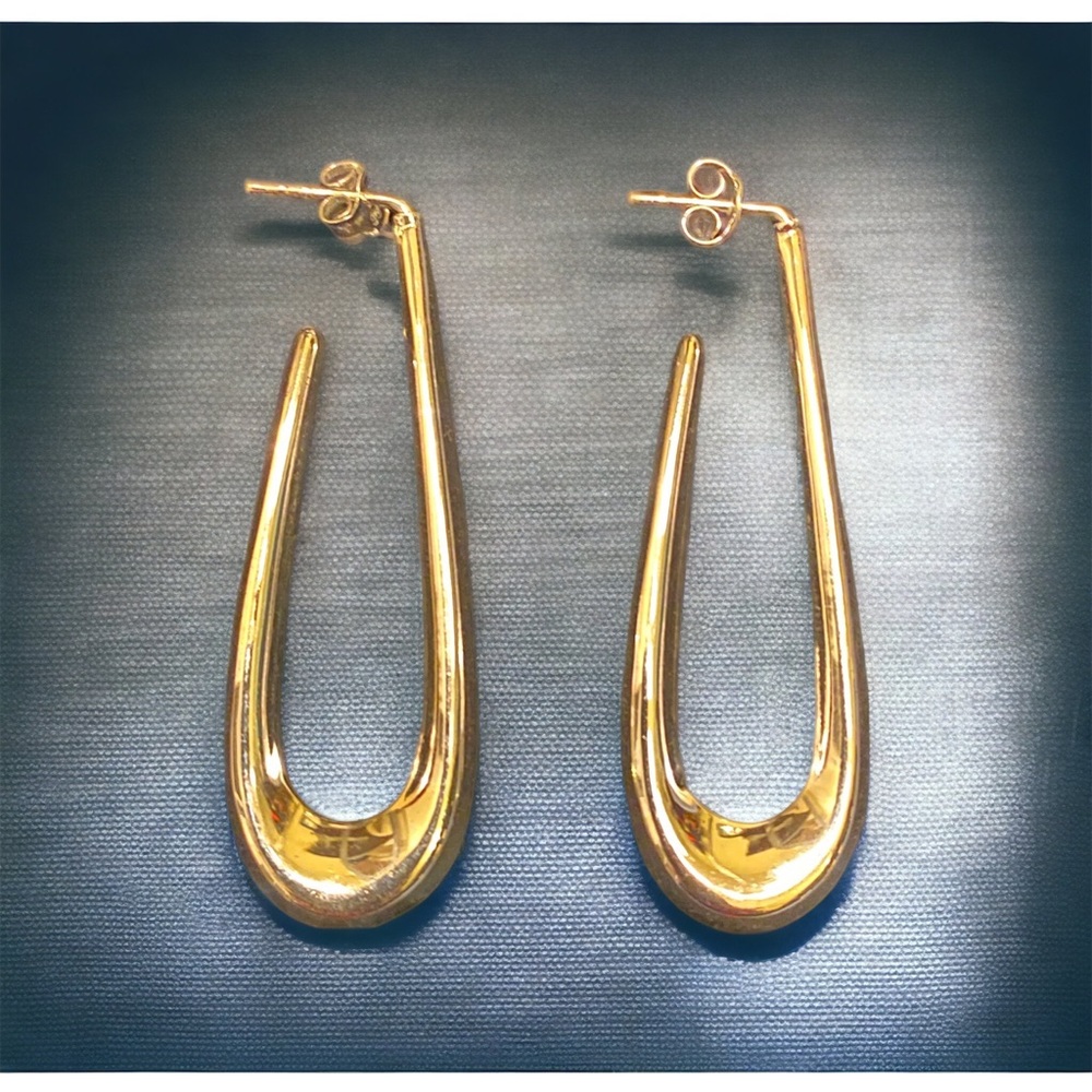 Italian Sterling Silver Artisan Earrings